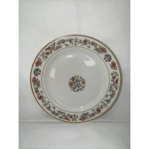 Syracuse China O.p.Co Oriental Red Flower Gold Trim Small 5.5 Diameter